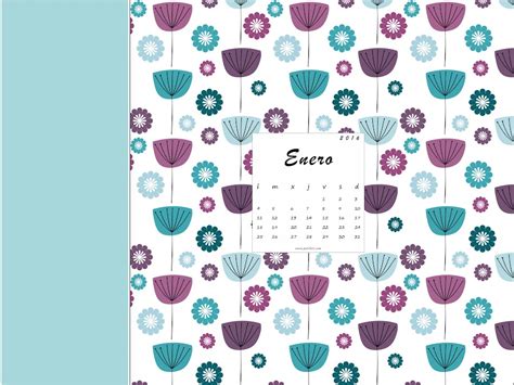 Calendario Enero 2016 Imprimible Y Fondo De Pantalla Gratis Manualidades