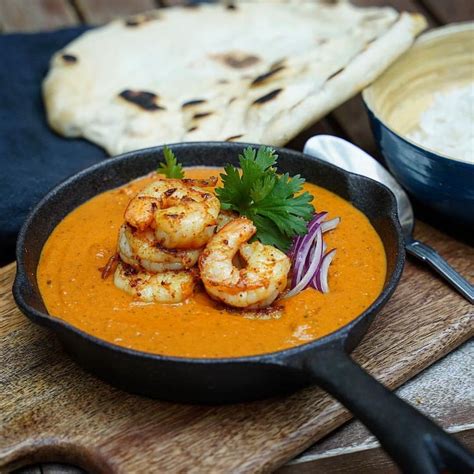 Chicken tikka masala is rich and creamy with spicy tomato sauce. Indian Tuesday!👳‍♂️🦐🍚 Prawn Tikka Masala with freshly ...