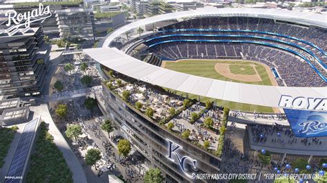 Royals Unveil Two Potential Ballpark Sites Release New Renderings