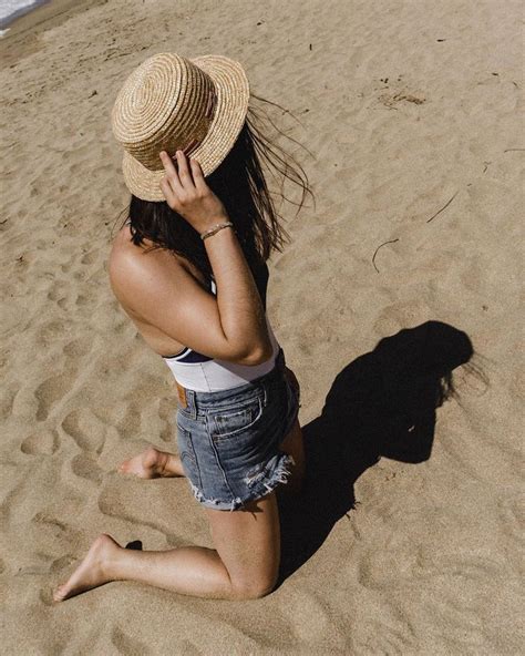 Dreaming Of Sandy Beaches High Waisted Jean Shorts Heading To Hang With Family For The Th