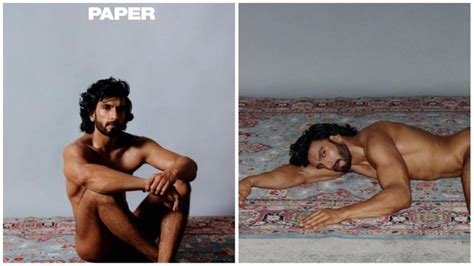 Ranveer Singh Poses Nude For Paper Magazine Pno News