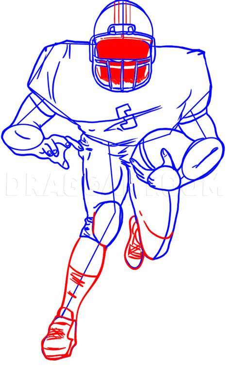 The ready player one movie could finally get this party started. How to Draw a Football Player, Coloring Page, Trace Drawing