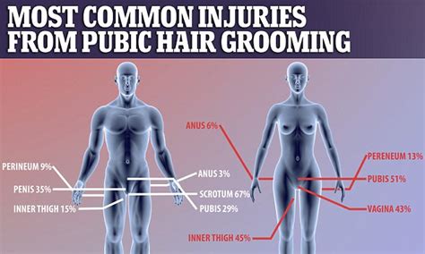 A Quarter Of People Who Groom Their Pubic Hair Get Hurt Daily Mail Online