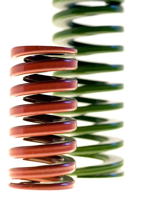 Colorful compressions springs. | Compression springs, Compression, Springs