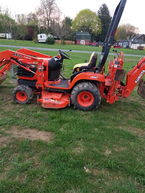 Kubota Bx2200 Backhoe With Belly Mower For Sale In Bangor Pa Offerup