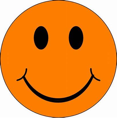 Feeling Feelings Happy Face Clip Clipart Orange