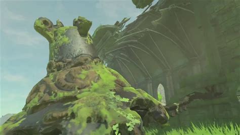 The Legend Of Zelda Breath Of The Wild Temple Of Time Footage Youtube