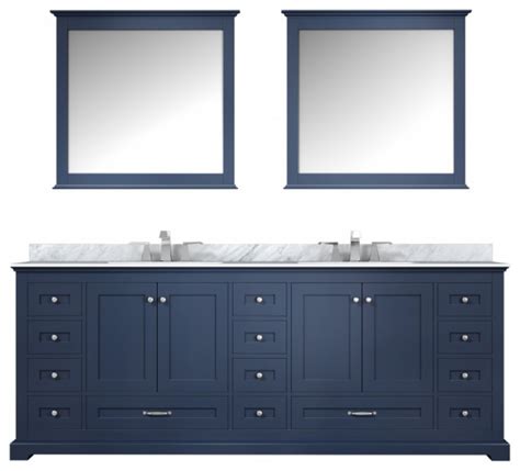 Eviva heritage 34 gold bathroom vanity. 84 Inch Navy Blue Double Sink Bathroom Vanity, Choice of ...