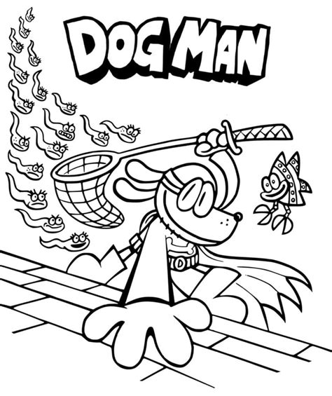 19 Dog Man Coloring Pages (Free PDF Printables), 44% OFF