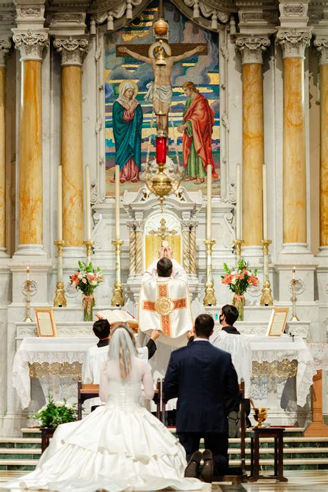 Extraordinary Form Catholic Wedding At Church Of St Agnes • Katzie And
