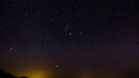 Orion And Sirius Rising In The East Time Lapse Youtube
