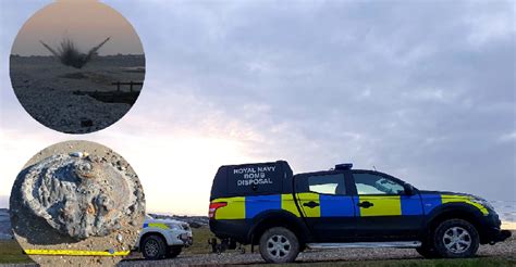 Controlled Explosion On Selsey Beach After Ordnance Found More Radio