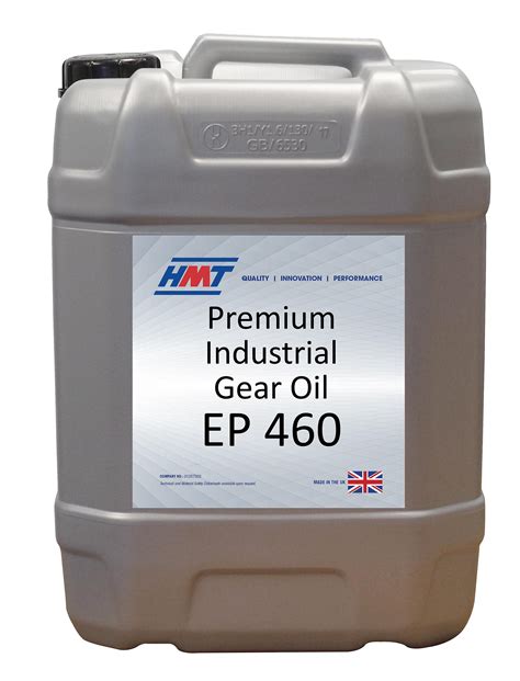 Hmt Hmtg006 Premium Industrial Gear Oil Ep 460 20 Litre Plastic Iso