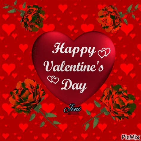 Heart Pattern Valentines Day Animated Quote Pictures Photos And
