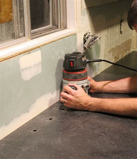 Then using either the template or. An Undermount Sink in Laminate Countertops | Laminate ...