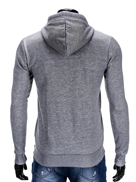 Mens Sweatshirt B585 Grey Modone Wholesale Clothing For Men