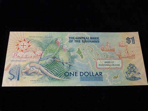 1992 One Dollar Bahamas Quincentennial Columbus 500 Year Commemorative