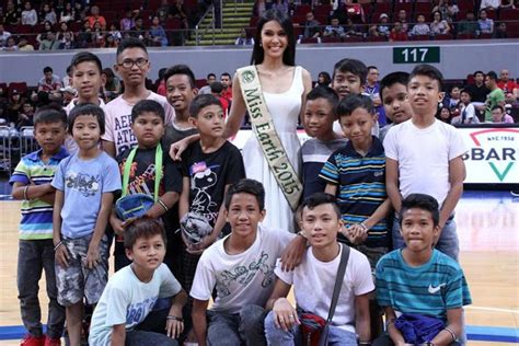Miss Earth Angelia Ong At Philippines Basketball Association Angelopedia