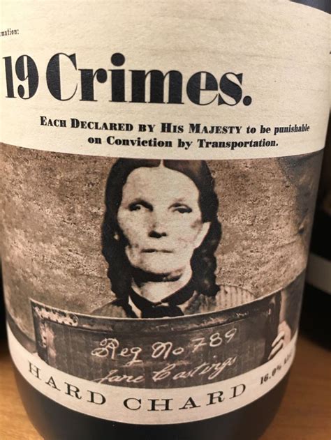 Treasury wine estates is using an iphone app to have their 19 crimes wine brand have their labels tell you their story. 19 Crimes #wine | 19 crimes wine, Wine variety, Wine