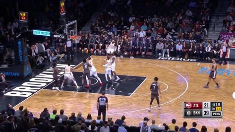 I am picking the home team to win. 1st Quarter, One Box Video: Brooklyn Nets vs. Atlanta ...
