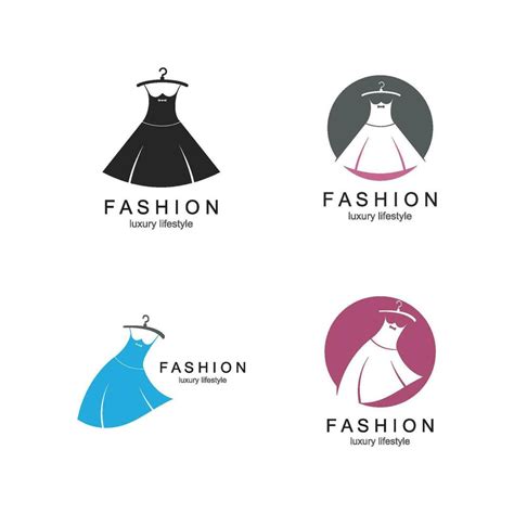Clothes Shop Fashion Logo Vector 25560257 Vector Art At Vecteezy