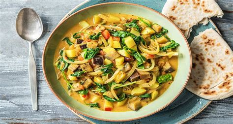 Good variety but not for food allergies support materials: Eggplant Korma with Tomatoes Recipe | HelloFresh | Recipe ...