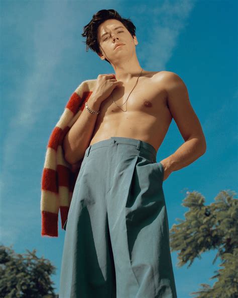 Cole Sprouse Shirtless