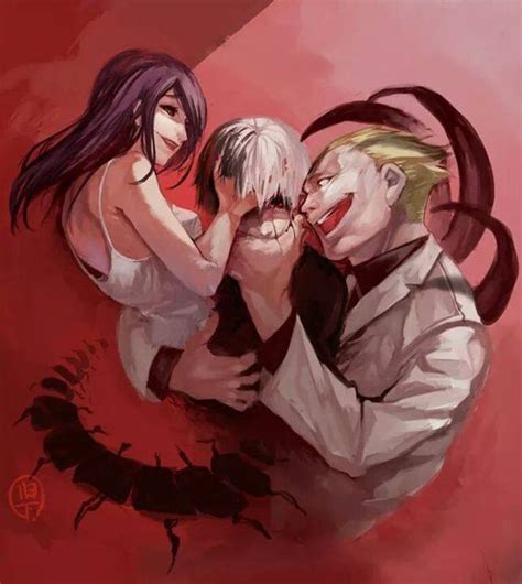 Rize Kaneki And Jason Tokyo Ghoul Fan Art