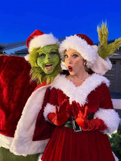 Grinch And Martha May Whovier Christmas Party Costume Grinch