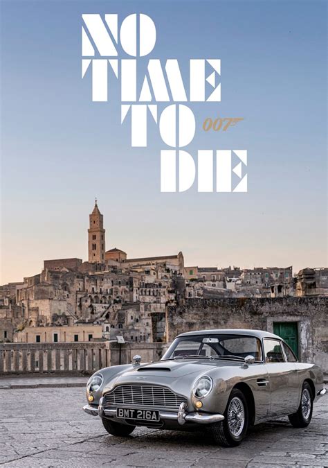 James Bond No Time To Die Aston Martin Poster Print