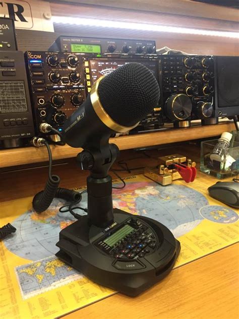 Yaesu M1 Desktop Microphone Video Ham Radio Ham Radio