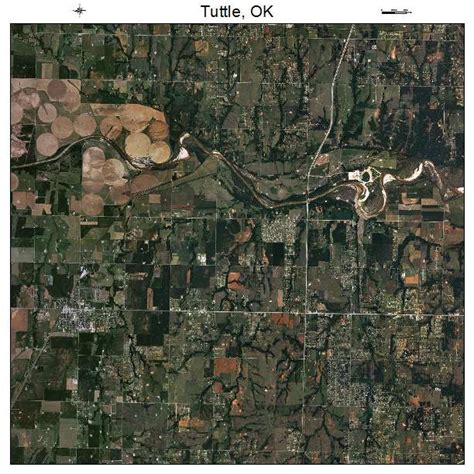 Aerial Photography Map Of Tuttle Ok Oklahoma