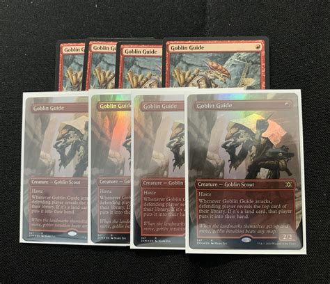 Goblin guide got some new art in modern masters three, am i a fan of it? Modern 2XM Blinged out my goblin guides for less than I paid for the original set.. : LavaSpike