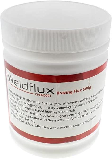 High Quality General Purpose Brazing Flux 500g White Powder Amazon