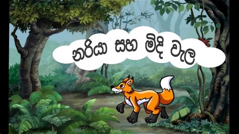 නරියා සහ මිදි වැල 🍇 Sinhala Kids Stories Nariya Saha Midi Wala