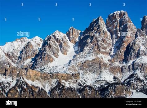 Dolomities Dolomiti Italy In Wintertime Beautiful Alps Winter Mountains