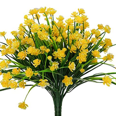 Artificial hyacinth flowers faux violet flower for easter wedding home welcome outdoors houseplants decoration. Faux Yellow Daffodils Artificial Flowers Outdoor Greenery ...
