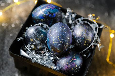 How To Make Painted Galaxy Easter Eggs Hgtvs Decorating And Design