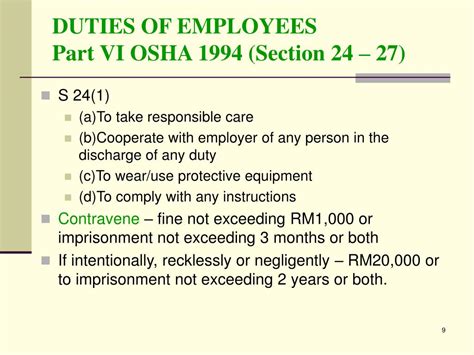 Osha 1994 Section 15 Obj Test Occupational Safety And Health