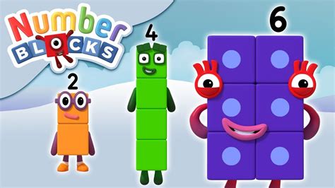 Numberblocks Counting By 2s To 100 One Hundred Learn Even Numbers