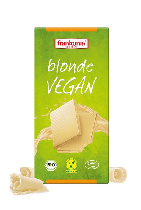 Blonde Vegan Frankonia Schokoladenwerke Vegan Food Vegan Recipes