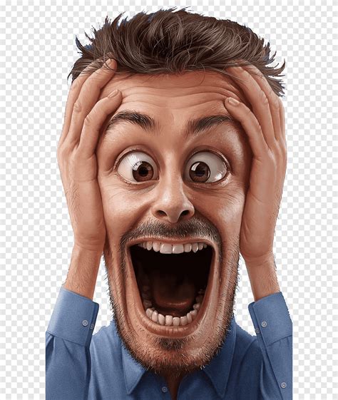 Mens Expression Of Surprise Surprised Expression Mens Png Pngegg