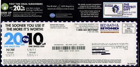 Because they aren't the same store, there are exclusions: Pin on Bed Bath and Beyond Coupon