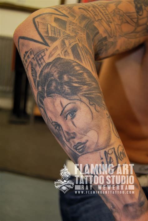 We did not find results for: Urban sleeve tattoo | A tattoo by Ray Wewerka at the Flaming… | Flickr
