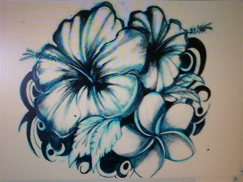 Hawaiian Flower Tattoo Designs Making Big Impression On Todays Culture