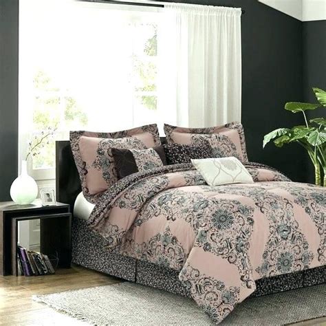 Grey And Blush Pink Bedding Sets Bedding Design Ideas