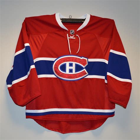 Montreal canadiens jersey history ranked! AHL Authentic - Montreal Canadiens Authentic Jersey Signed ...