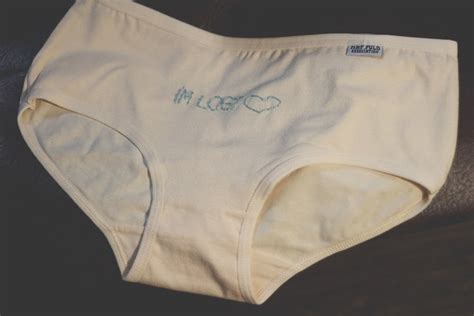 Im Lost Embroidered Panties Etsy