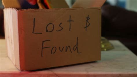 Stock Video Of Lost And Found Box 2769209 Shutterstock