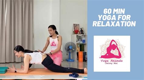 60 Min Yoga For Relaxation Engthai Youtube